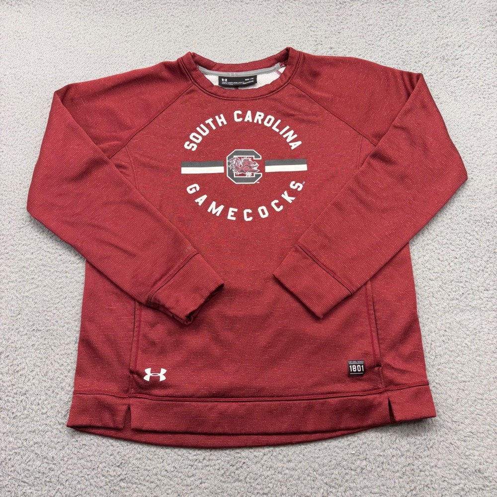 Under Armour UW8933 Womens Medium Garnet South Carolina Gamecocks Sweatshirt